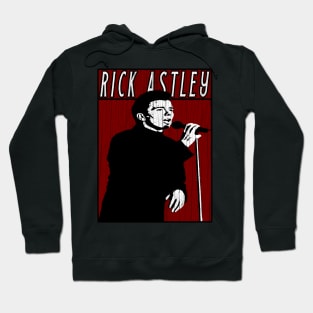 Vintage Retro Rick Astley Hoodie